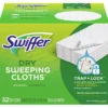 Swiffer Sweeper Dry Sweeping Pad, Multi Surface Refills For Dusters Floor Mop, Unscented, 32 Count