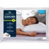 White Washable Cooling Gel Memory Foam Pillows, 2-Pack
