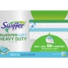 Swiffer Sweeper Heavy Duty Wet Mopping Cloths Multi Surface Refills, Lavender Scent, 32 Count