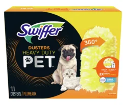 Swiffer Duster Multi-Surface Pet Heavy Duty Refills With Febreze Odor Defense, 11 Count