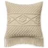 Boho Macrame Throw Pillow