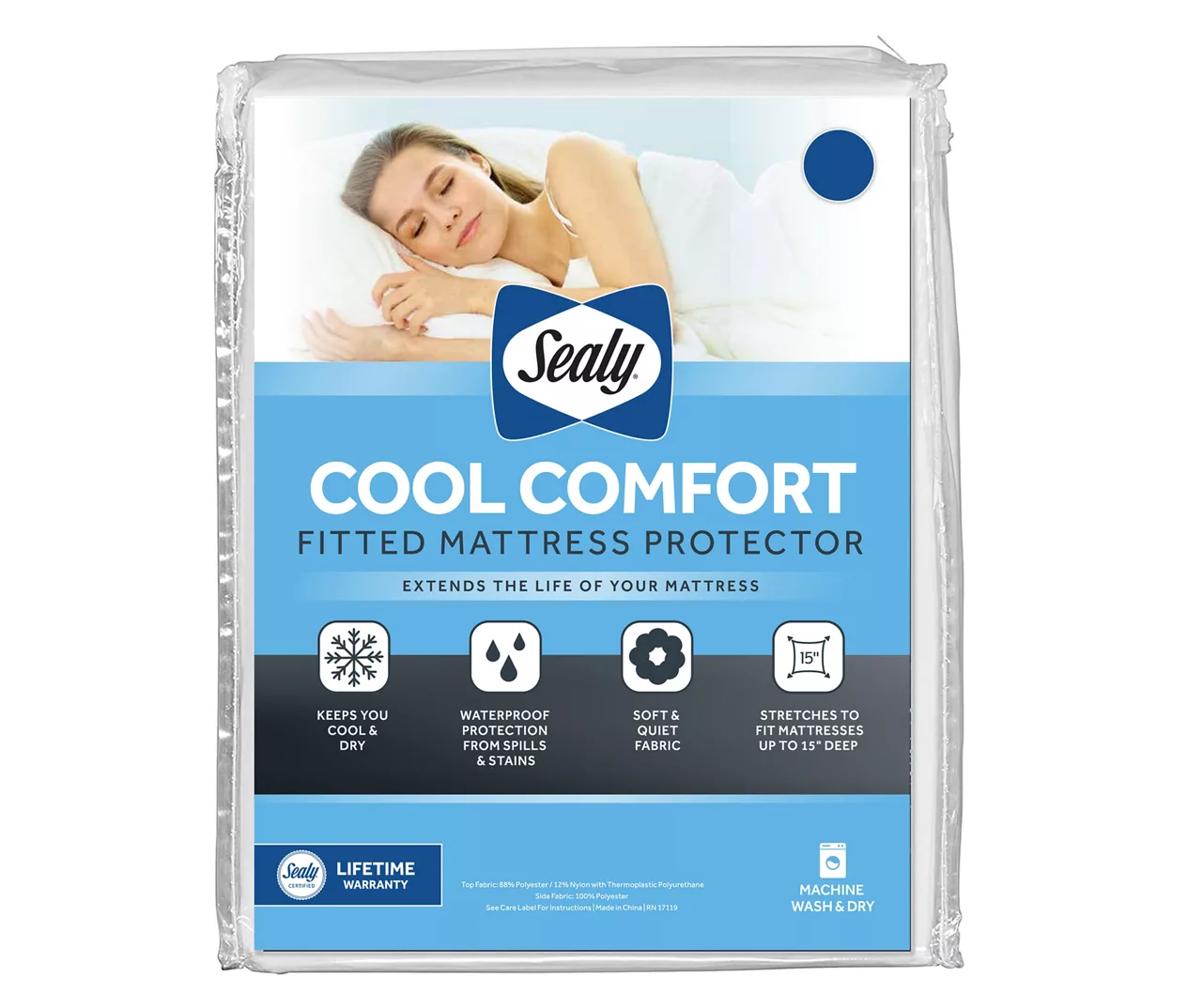 Cool Comfort Queen Mattress Protector 1 Cool Comfort Queen Mattress Protector