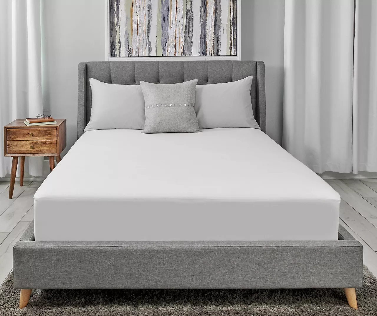 Ultra Soft Queen Waterproof Fitted Mattress Protector 2 Ultra Soft Queen Waterproof Fitted Mattress Protector - Image 2