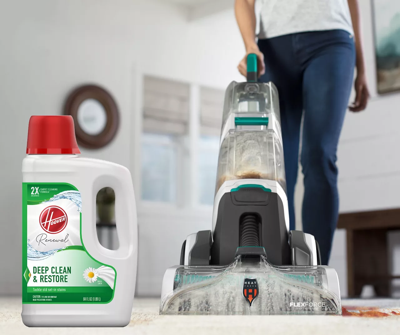 Hoover Renewal Carpet Cleaning Formula, 64 Oz. 3 Hoover Renewal Carpet Cleaning Formula, 64 Oz. - Image 3