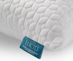 Fiber & Shredded Memory Foam Pillow With Zippered Inner Cover -Hoover Sales Store 810490764 810490765 810490766 810490767 810490768 810490769 5