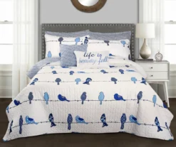 Rowley Birds Reversible 7-Piece Quilt Set 23 Rowley Birds Reversible 7-Piece Quilt Set -Hoover Sales Store 810493266 1