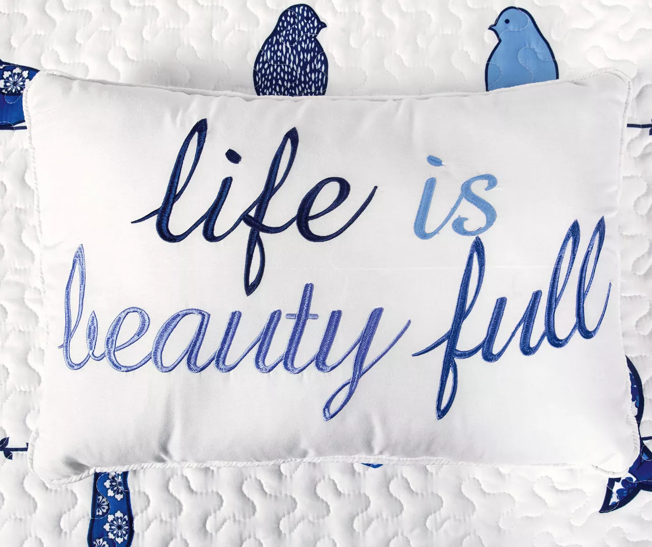 Rowley Birds Reversible 7-Piece Quilt Set 20 Rowley Birds Reversible 7-Piece Quilt Set - Image 20