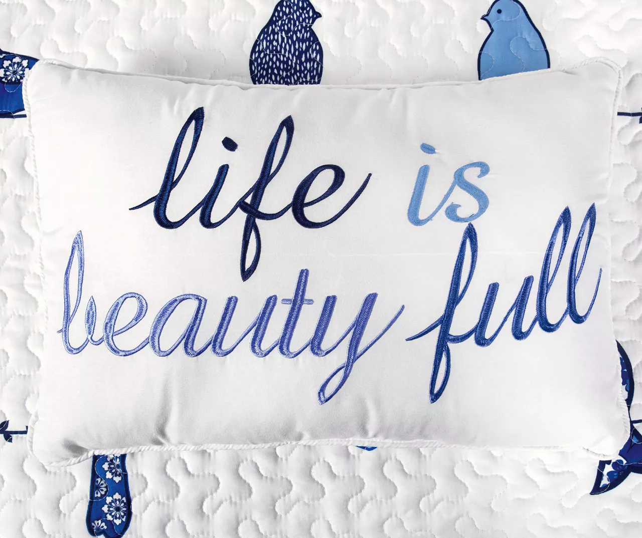 Rowley Birds Reversible 7-Piece Quilt Set 15 Rowley Birds Reversible 7-Piece Quilt Set - Image 15