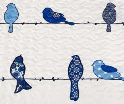 Rowley Birds Reversible 7-Piece Quilt Set 36 Rowley Birds Reversible 7-Piece Quilt Set -Hoover Sales Store 810493267 5