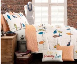 Rowley Birds Reversible 7-Piece Quilt Set 29 Rowley Birds Reversible 7-Piece Quilt Set -Hoover Sales Store 810493268 2