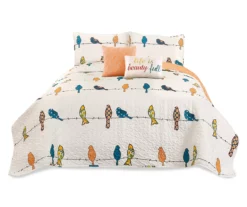 Rowley Birds Reversible 7-Piece Quilt Set 28 Rowley Birds Reversible 7-Piece Quilt Set -Hoover Sales Store 810493269 6