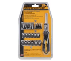 29-Piece Ratchet Screwdriver Set
