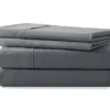 Gray 4-Piece Microfiber Full Sheet Set