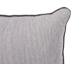 "Blessed" Black & White Lumbar Throw Pillow -Hoover Sales Store 810512499 3