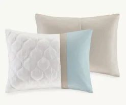 Stacie Seafoam Queen 8-Piece Comforter Set 19 Stacie Seafoam Queen 8-Piece Comforter Set -Hoover Sales Store 810523118 810523120 8