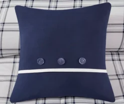 Leroy Navy King 8-Piece Reversible Comforter Set -Hoover Sales Store 810523123 810523125 810523126 810523127 14