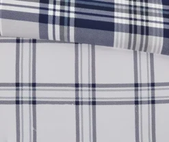 Leroy Navy Twin 6-Piece Reversible Comforter Set -Hoover Sales Store 810523123 810523125 810523126 810523127 9 1