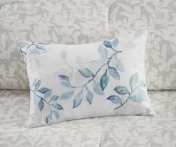 Leisha Blue Queen 8-Piece Reversible Comforter Set -Hoover Sales Store 810523128 810523131 810523129 810523130 14