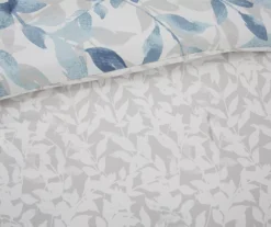 Leisha Blue Queen 8-Piece Reversible Comforter Set -Hoover Sales Store 810523128 810523131 810523129 810523130 9