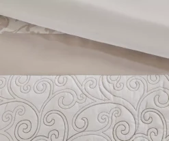 Casey Neutral Embroidered King 8-Piece Comforter Set -Hoover Sales Store 810523145 810523146 10 2