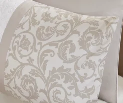 Casey Neutral Embroidered King 8-Piece Comforter Set -Hoover Sales Store 810523145 810523146 5 2