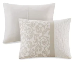 Casey Neutral Embroidered King 8-Piece Comforter Set -Hoover Sales Store 810523145 810523146 8 2