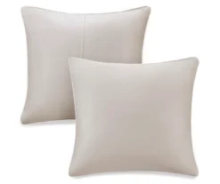 Casey Neutral Embroidered Queen 8-Piece Comforter Set -Hoover Sales Store 810523145 810523146 9