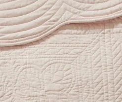 Genoa Scalloped Coverlet Set -Hoover Sales Store 810523153 810523157 3