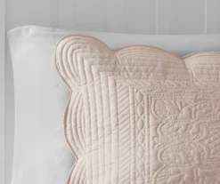 Genoa Scalloped Coverlet Set -Hoover Sales Store 810523153 810523157 4