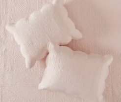 Genoa Scalloped Coverlet Set -Hoover Sales Store 810523153 810523157 6