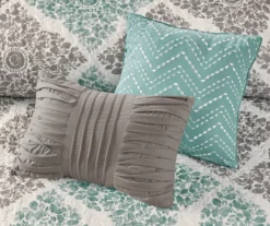 Arbor Aqua Reversible Coverlet Set -Hoover Sales Store 810523161 810523162 6