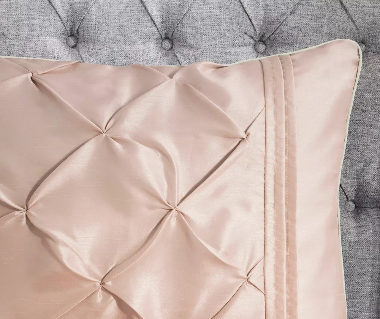 Piedmont Blush Tufted King 7-Piece Comforter Set 5 Piedmont Blush Tufted King 7-Piece Comforter Set - Image 5