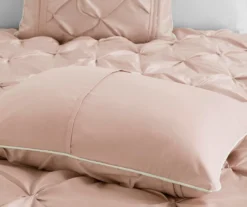 Piedmont Blush Tufted Queen 7-Piece Comforter Set -Hoover Sales Store 810523165 810523169 810523174 5 1