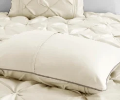 Piedmont Ivory Tufted King 7-Piece Comforter Set -Hoover Sales Store 810523166 810523170 810523231 5 2