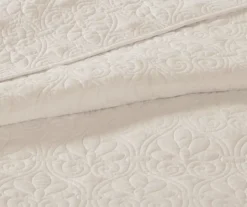 Vancouver Cream Queen 3-Piece Bedspread Set 16 Vancouver Cream Queen 3-Piece Bedspread Set -Hoover Sales Store 810523205 810523207 810523242 810523252 4