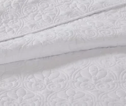 Vancouver White Full 3-Piece Bedspread Set -Hoover Sales Store 810523212 810523241 810523251 810523257 4