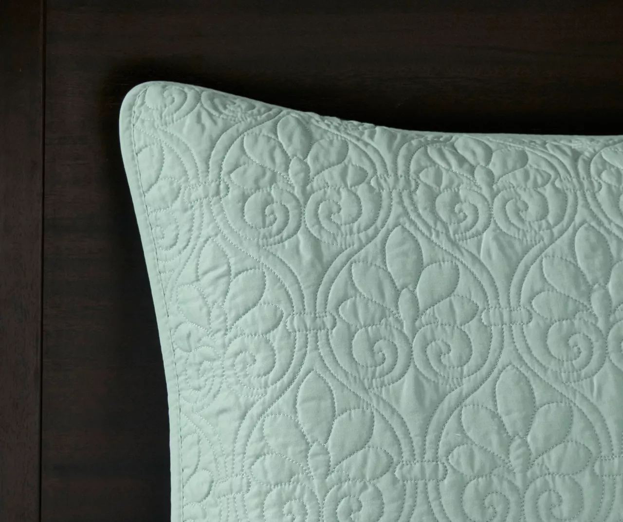 Vancouver Seafoam Full 3-Piece Bedspread Set 7 Vancouver Seafoam Full 3-Piece Bedspread Set - Image 7