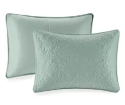 Vancouver Seafoam Full 3-Piece Bedspread Set 19 Vancouver Seafoam Full 3-Piece Bedspread Set -Hoover Sales Store 810523213 810523238 810523248 810523258 7 1