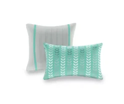 Darcy Yellow Chevron Duvet Cover Set -Hoover Sales Store 810538041 810538042 810538043 4