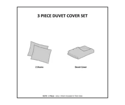 Maddy Blush Floral Full/Queen 3-Piece Duvet Cover Set -Hoover Sales Store 810538045 810538046 9 2