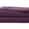 Dark Purple Microfiber Twin 3-Piece Sheet Set