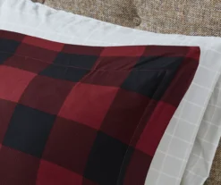 Red Buffalo Plaid Rochester Reversible Queen 8-Piece Comforter Set -Hoover Sales Store 810547533 810547534 810547687 810547688 810547689 11 1
