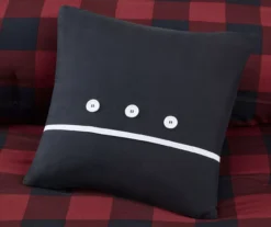 Red Buffalo Plaid Rochester Reversible Comforter Set -Hoover Sales Store 810547533 810547534 810547687 810547688 810547689 13