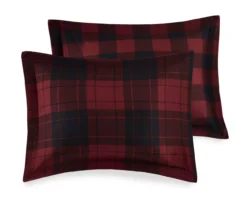 Red Buffalo Plaid Rochester Reversible Comforter Set -Hoover Sales Store 810547533 810547534 810547687 810547688 810547689 16