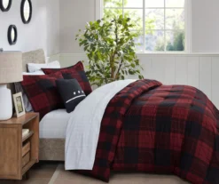 Red Buffalo Plaid Rochester Reversible Comforter Set -Hoover Sales Store 810547533 810547534 810547687 810547688 810547689 6