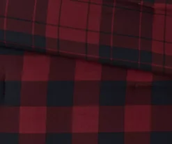Red Buffalo Plaid Rochester Reversible Queen 8-Piece Comforter Set -Hoover Sales Store 810547533 810547534 810547687 810547688 810547689 9 1