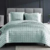 Square-Quilted Lyndon Coverlet Comforter Set