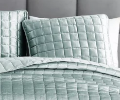 Square-Quilted Lyndon Coverlet Comforter Set 33 Square-Quilted Lyndon Coverlet Comforter Set -Hoover Sales Store 810547721 3