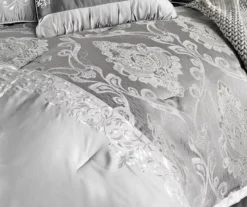 Platinum Damask Kacee Comforter Set 19 Platinum Damask Kacee Comforter Set -Hoover Sales Store 810547741 1
