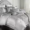 Platinum Damask Kacee Comforter Set